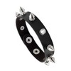 Manfnee Punk Gothic Bracelet Spike Rivet Cuff Bangle Metal Studded