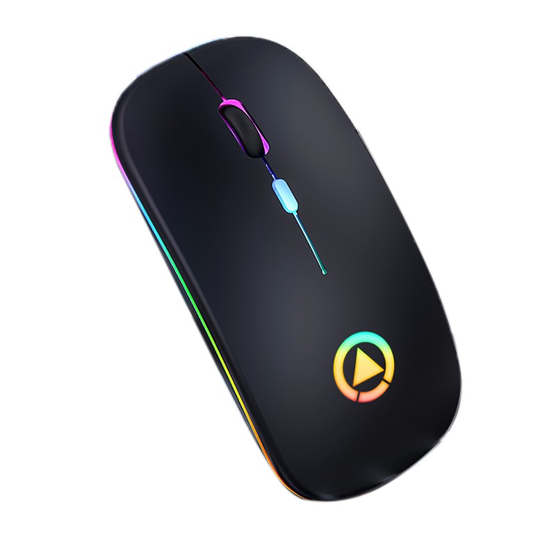 Mouse Plug and Play Portable Silent Rechargeable Illuminated Wireless Office