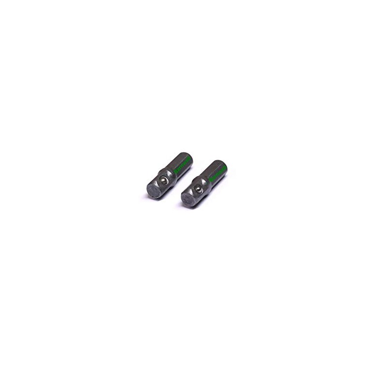 Barnwell 2 x 1/4" Hex to 1/4" Square Drive Bit