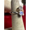 Unbranded Rainbow Moonstone thumb ring sterling silver size 9