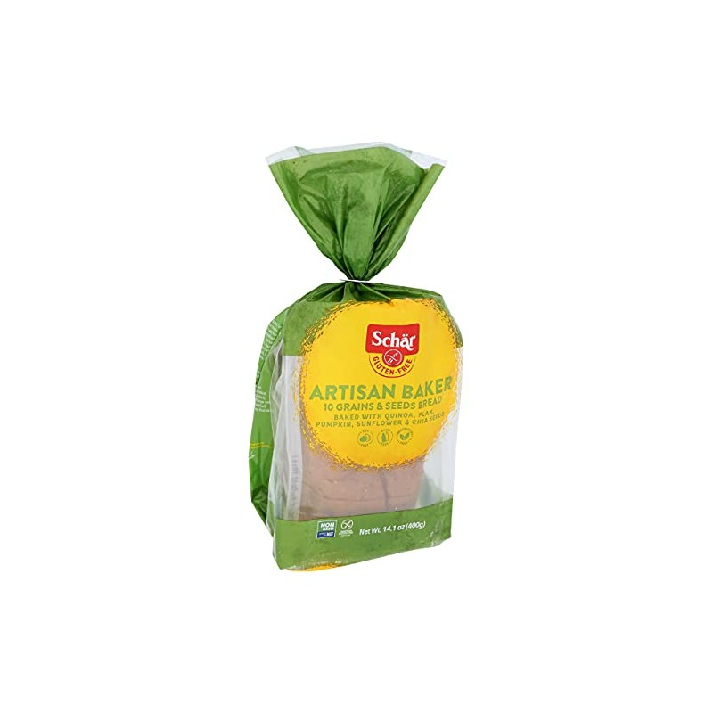 Schar Gluten Free Artisan Baker 10 Grain & Seeds Bread,