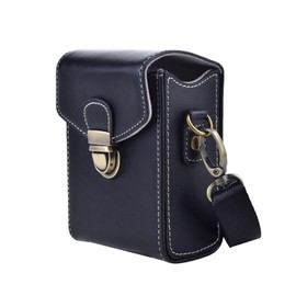 MUZIRI KINOKOO Camera Case Leather Protective Case - Compatible for Sony RX100-VII Version/Ricoh GR Series/Canon G7X2 /G7X3 /SX720 /SX730 /SX740 /G9X/ G9X II Camera - Black