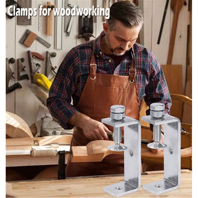 304 Stainless Steel C Clamp Tiger Clamp Woodworking Clamp Heavy
