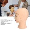 Soft Mannequin Head Realistic Skin Texture Eyelash Extension Mannequin Head