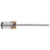 DC 6V Gear Motor with Long Screw Thread Output Shaft