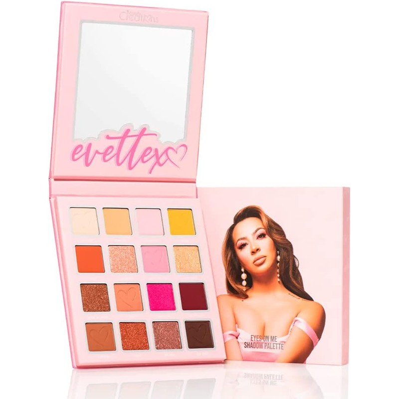 Beauty Creations x Evettexo Paleta de sombras 16 tonalidades