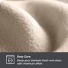 Bare Home Polar Fleece Blanket - Throw Blanket - Sand