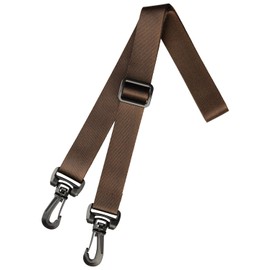 [No Border] Shoulder Belt, Shoulder Strap for Bags, 1.0 inch (25 mm) Wide, Made in Japan, FABLT SN25, Brown (L)