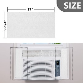 BJADE'S Window Air Conditioner Side Insulation Foam Panels,Summer and Winter AC Insulating for Indoor Window AC Unit