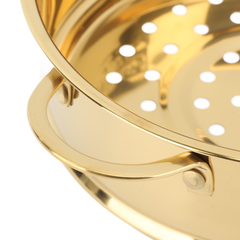 Steam Grid Double Ear 304 Stainless Steel Draining Design Steam