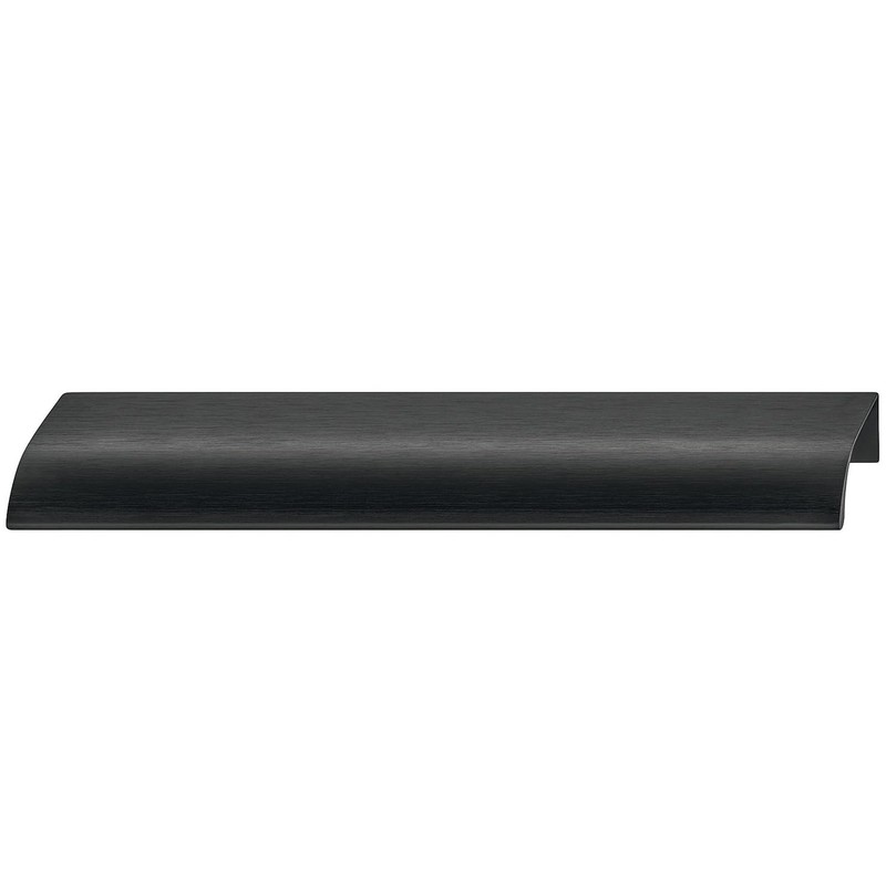 Viefe Hafele Ona Aluminium Profile Handle Brushed Black Kitchen Cabinet