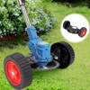 Weed Trimmer Support Wheel, Universal Trimmer Auxiliary Wheel, Grass Trimmer