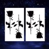 Oottati 2 Sheets Waterproof Small Cute Fake Hand Neck Wrist