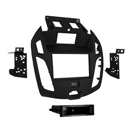 Metra 99-5831G Double/Single DIN Dash Kit for 2014 - Ford Transit Connect with OEM 4.3" Screen (Gray)