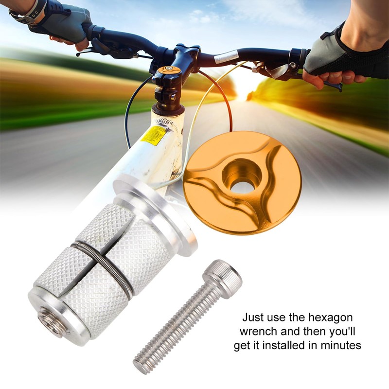 Compression Plug Carbon Steerer, Carbon Fork Compression Plug, Aluminum Alloy