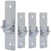 VIVIDA Wall Mount Gate Hinge 4 PCS, Heavy Duty Flat