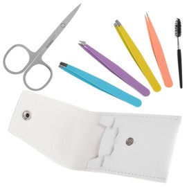 NOLITOY Sets Essential Eyebrow Tweezers Portable Trimming Clamp for Brows for Home Use Pcs