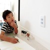 エレコム コンセントキャップ カバー ホコリ防止 いたずらによる感電防止 引っ張っても簡単に抜けない安全設計 ゾウ ブルー T-CAPKAKU1