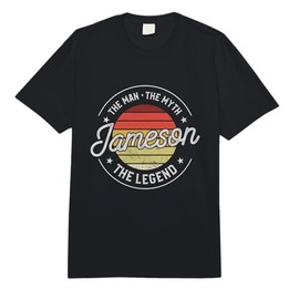 Jameson The Man The Myth The Legend Comfort Colors Adult Heavyweight T-Shirt
