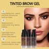 3-Color Long-Lasting Brow Tint | Natural Ingredients Tinted Brow Gel