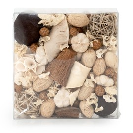 ANDALUCA Maison Box Fragrance Potpourri Decorative Vase & Bowl Filler Home Décor (Coconut Sandalwood)