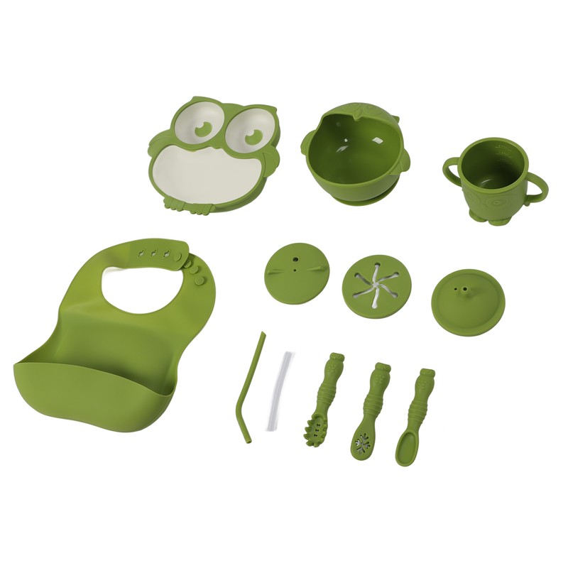 Baby Led Weaning Supplies Owl Shape Teether Safety Strong Suction