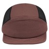 CLAPE Mesh Cap Men's Short Peak 5 Panel Baseball Cap