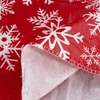 Serafina Home Holiday Christmas Vinyl Tablecloth with Flannel Backing: Tablecloth
