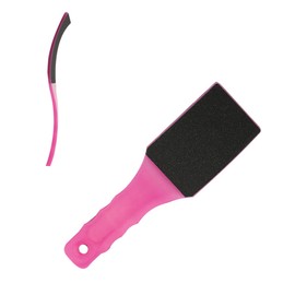 Baluue Foot Scrub Tool Double-sided Foot File Rasp Soft Brush for Exfoliation Random