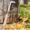 SHANFEEK Crack Weeder Hoe Gardening Tools 13-Inch Weed Remover Tool