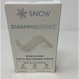 Snow Diamond  Series Dissolving Tooth Whitening  42 strips exp 7/26