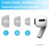 Lanwow Premium Memory Foam Tips for AirPods Pro. No Silicone