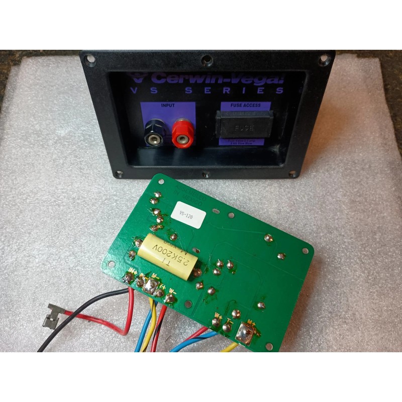 Cerwin-Vega Cerwin Vega VS-120 Crossover Restoration Re Cap Kit 40mf