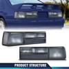 PIT66 Tail lights w/o Bulbs Pair Compatible with Ford Mustang
