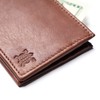 MEX ME | Cartera Clásica De Piel Para Hombre Café