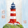 Ambiente Servietten 33x33 Coast Lighthouse- Leuchtturm