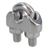 5mm Wire Rope/Cable Grip/Clamp Stainless Steel 316 Marine Grade 10
