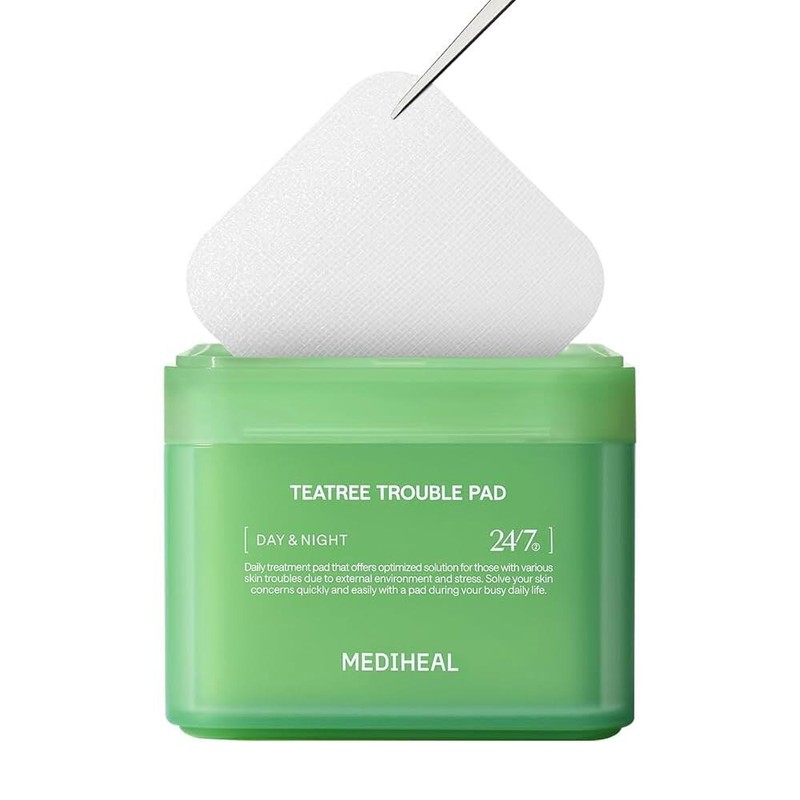 MediHeal 메디힐 티트리 트러블 페이셜 토너 패드 민감성 여드름성 피부