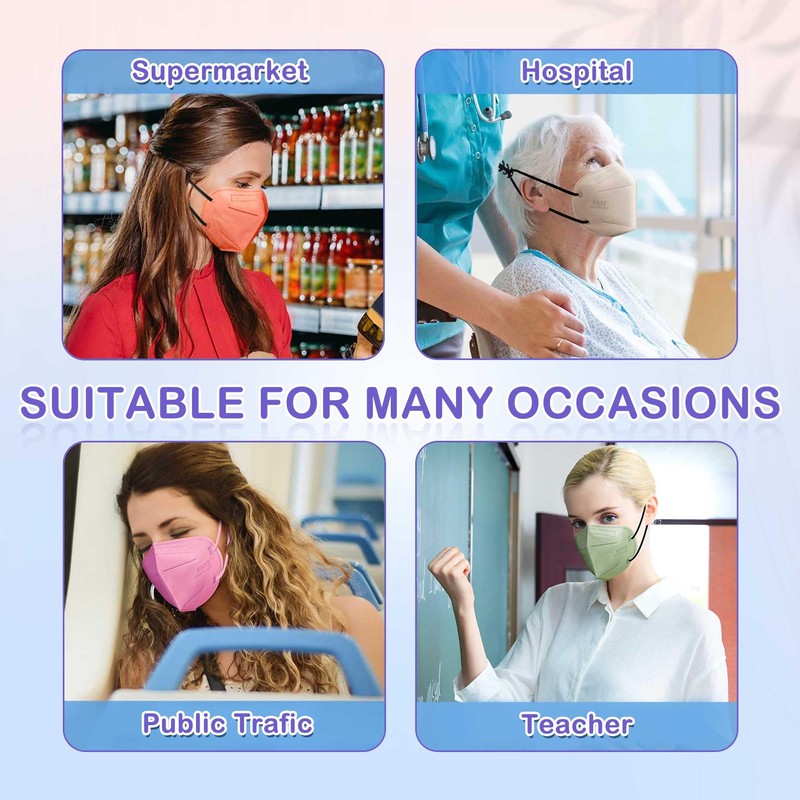 FENFEN KN95 Face Masks Disposable Adults - 50 Pack 5