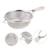 Ciieeo 1Pc Stainless Steel Tea Infuser with Ceramic Handle Fine