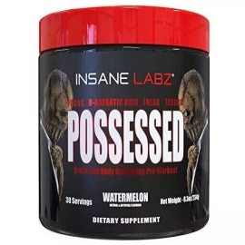 Insane Labz Possessed Premium Test Boosting Pre-Workout 30 Servings Watermelon