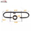 DYSO For Yamaha Warrior 350 ATV Black Rear Wide Grab