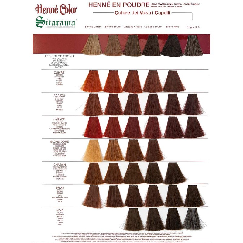 Henné Nuance Dye Cream Chestnut Brown, 90 ml