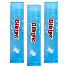 Blistex Sensitive Lip Balm, unscented and colorless, 4.25g, 3 pieces / 블리스텍스 센시티브 립밤, 무향무색, 4.25g, 3개