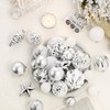 Christmas Balls 65pcs, Christmas Tree Decoration Set, Christmas Ornaments Set