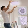 CASAZEN 12" Ceiling Light Cover, 1 Pcs Flush Mount Light