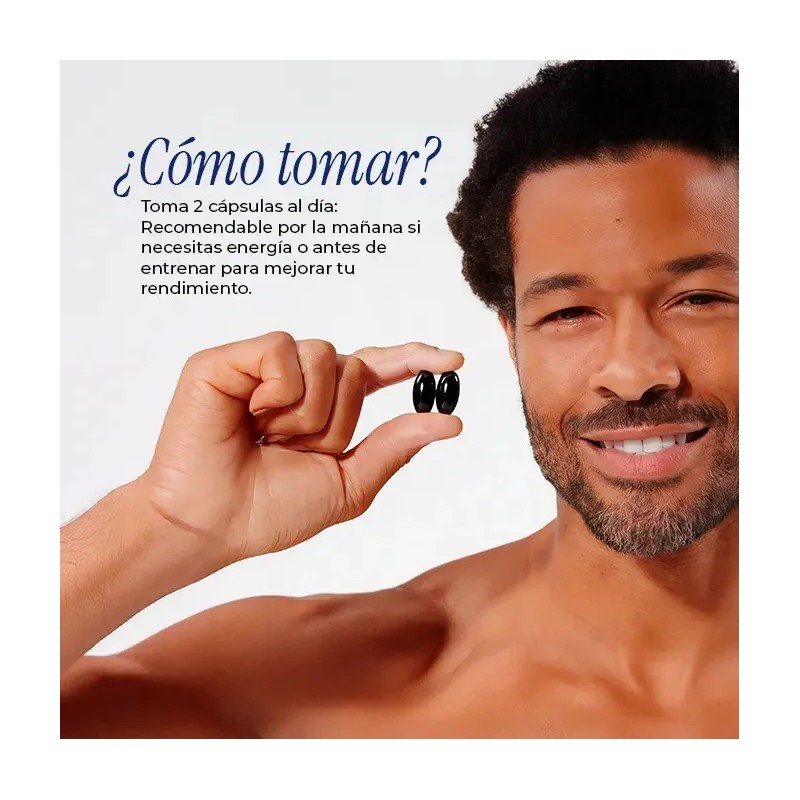Maca Negra Arginina Zinc Omega Softgels Maklen Sabor