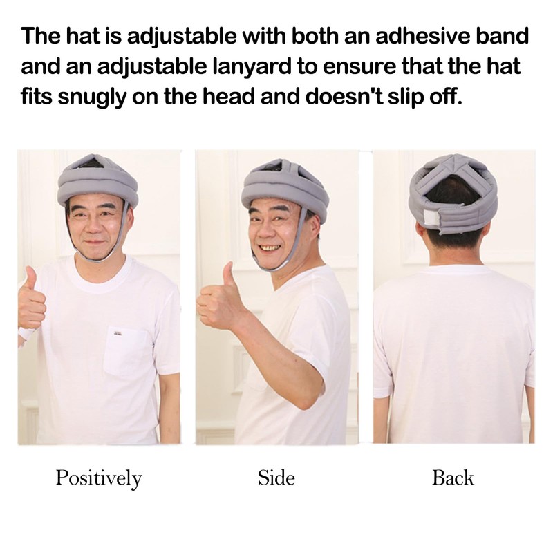 Comfortable Protective Helmet, Comfortable Head Protection, Head Protection for Elderly