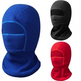 Winter Padded Balaclava Ski Mask, Fleece Lined Face Cover for Outdoors, LF1243 - Free/Average Size Mask - Gray 3ea