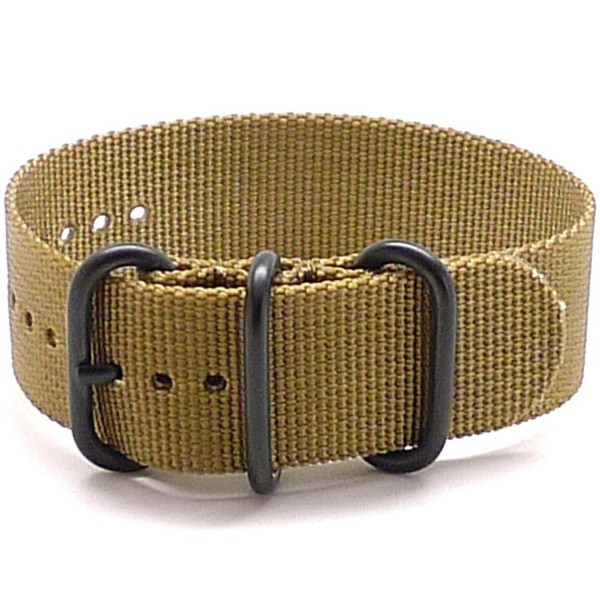 Da Luca Ballistic Nylon Military 1 Piece Watch Strap -